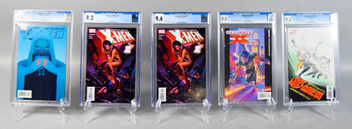 5 CGC Graded Comics X-Men