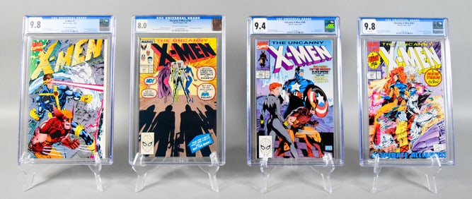 4 CGC Graded Comics X-Men