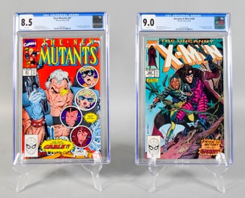 2 CGC Graded Comics X-Men