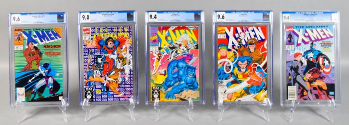 5 CGC Graded Comics X-Men New Mutants
