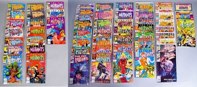 58 Marvel Comics New Mutants With Annuals