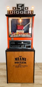 W.D. Bartlett Miami Digger Arcade Crane Game