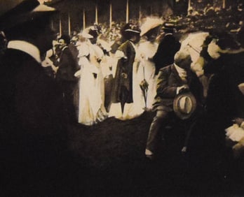 Edward Steichen Photogravure Steeplechase Day