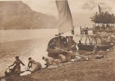 Alfred Stieglitz Photogravure Washerwomen