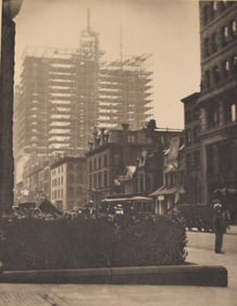 Alfred Stieglitz Photogravure Old and New New York