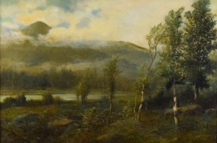 Henry A. Duessel Oil on Canvas Landscape
