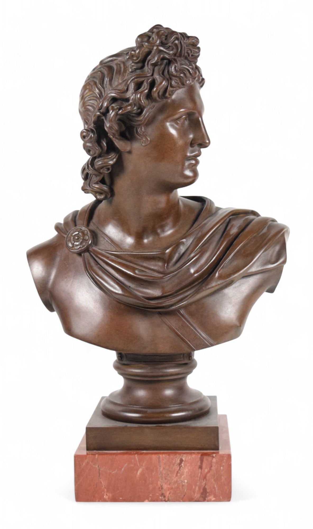 Bronze Bust Apollo Belvedere (1 of 12)