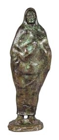 Francisco Zuniga Bronze Standing Woman