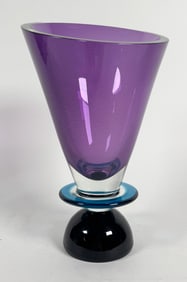 Steven Correia Art Glass Vase