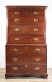 Baker Georgian Style Highboy