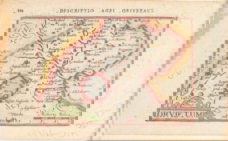 Map Of Orvietum