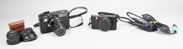 2 Leica Cameras CL & D-Lux 3 Digital, Focotar Lens