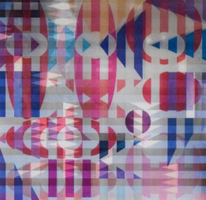 Yaacov Agam Lenticular Art Cozumel