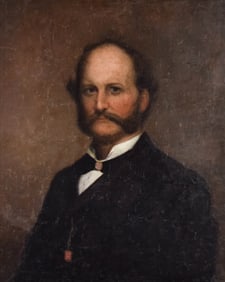 Asa Weston Twitchell Oil on Canvas Portrait