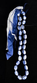 Simon Alcantara Porcelain Beaded Necklace