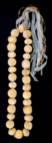 Simon Alcantara Wooden Beaded Necklace