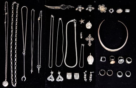 Vintage Sterling Silver Jewelry