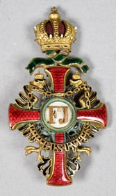 Franz Joseph Order Officers Cross Medal WWI