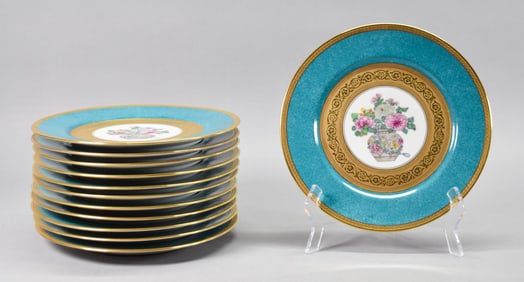 12 Bernardaud Limoges Plates