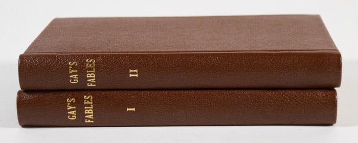 John Gay Fables 2 Volumes 1742