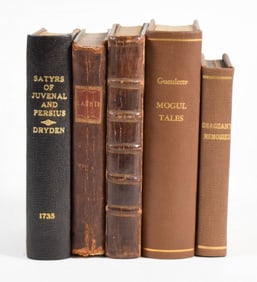 5 17th & 18th Century Books Candide, Deageant