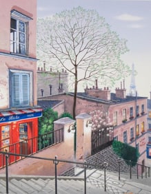 Liudmila Kondakova Serigraph Le Poete