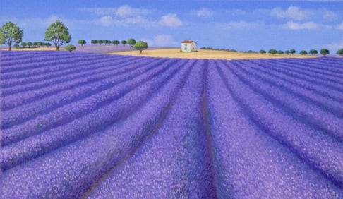 Liudmila Kondakova Gouache Landscape
