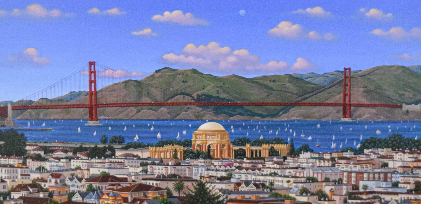 Liudmila Kondakova Acrylic on Canvas Golden Gate (1 of 16)