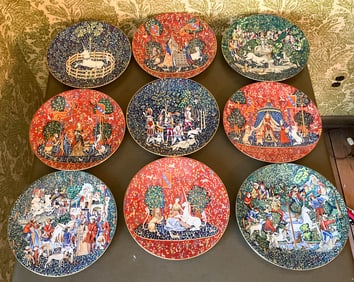 14 Haviland Limoges Decorative Plates
