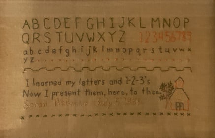 Antique Sampler Needlepoint