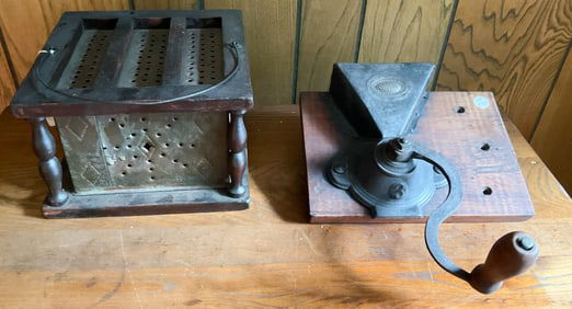 Vintage Foot Warmer and Grinder