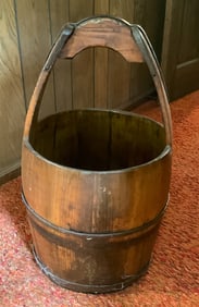 Wooden Water Bucket