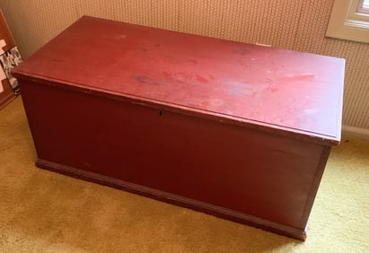 Vintage Blanket Chest Trunk