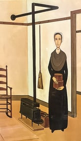 Constantine Kermes, Shaker Harmony Lithograph