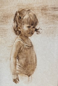Palmieri Sepia tone ink on paper