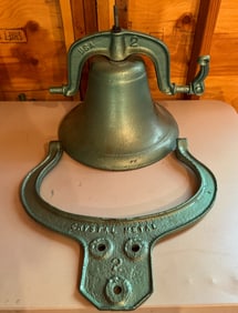 School Bell Crystal Metal