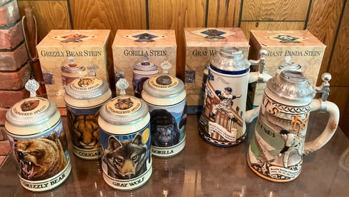 Ten Beer Steins