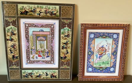 2 Persian Art Paintings