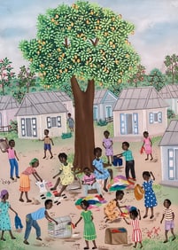 Haitian Folk Painting