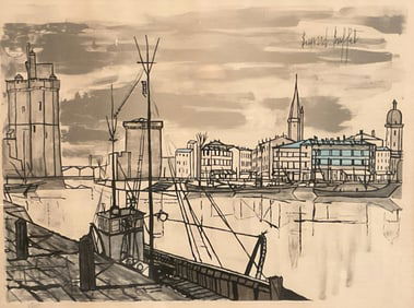 Bernard Buffet, Colored Lithograph after D'Apres