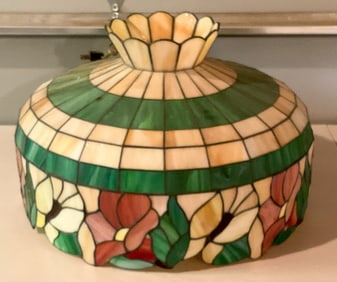 Vintage Hanging Light Fixture