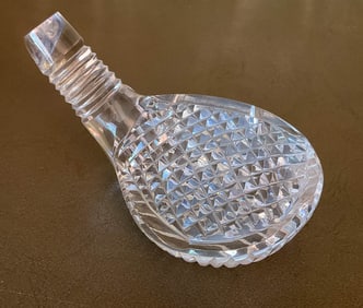 Waterford Crystal Golf Club Head Paperweight