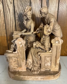 John Rogers Sculpture Ceramic
