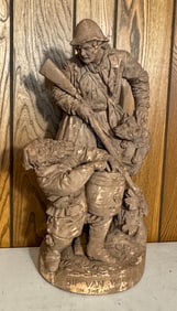 John Rogers Sculpture Ceramic Rip Van Winkler
