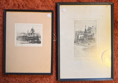 Edward J. Cherry Etchings