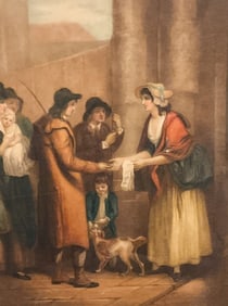 H Scott Bridgwater, Engraving in color on paper