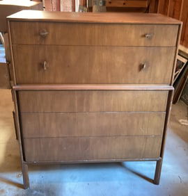 MCM Mid Century John Stuart Dresser Highboy