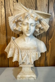 Marble Bust Of A Lady