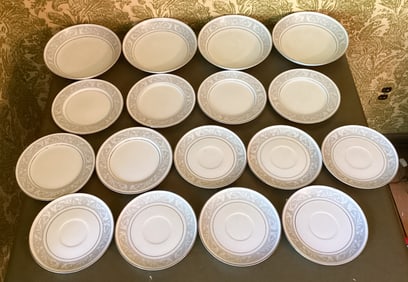 17 Imperial China by W. Dalton Saucers, Plates