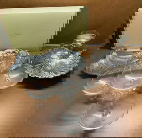 Lenox Serving Tray and Vintage Serving Bowls